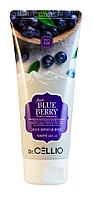 Пенка для умывания с экстрактом черники Dr. CELLIO Fruit Blue Berry Foam Cleansing