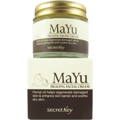 Крем для лица с лошадиным жиром Secret Key Mayu Healing Facial Cream, 70 мл