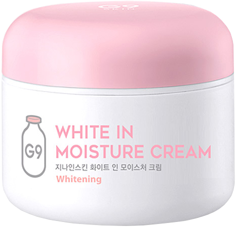 Крем для лица увлажняющий и осветляющий G9skin White In Moisture Cream, 100 г