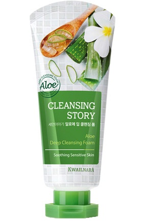 Пенка для лица Алоэ Welcos Cleansing Story Foam Cleansing (Aloe)