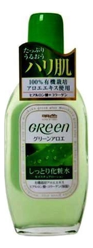 Лосьон увлажняющий и подтягивающий кожу лица Meishoku Green Plus Aloe Astringent