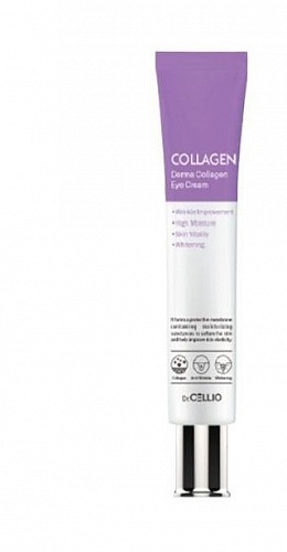 Крем для кожи вокруг глаз с коллагеном Dr. CELLIO Collagen Derma Ampoule Eye Cream