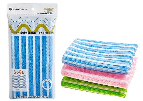 Мочалка для душа Sung Bo Cleamy CLEAN&amp;BEAUTY Daily Shower Towel