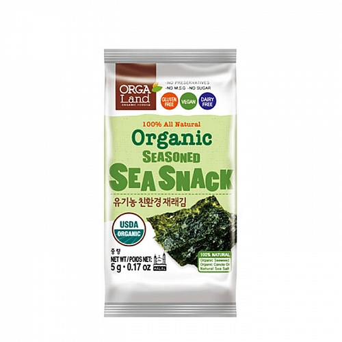 Капуста морская органическая Orga Land Organic seaweed sea snack