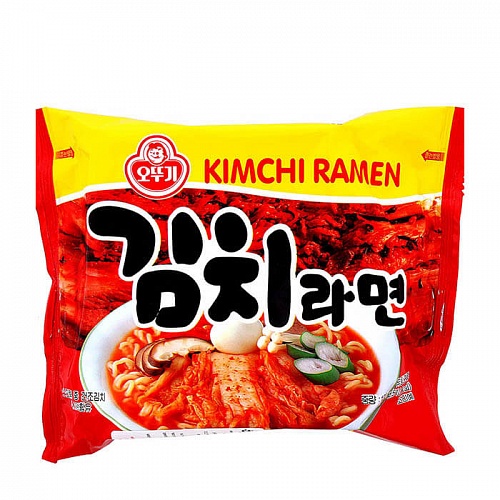 Лапша со вкусом кимчи Ottogi Kimchi ramen
