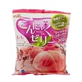 Желе порционное Конняку со вкусом персика Yukiguni Aguri