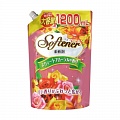 Кондиционер для белья Nihon Detergent &amp;quot;Softener floral&amp;quot; с нежным цветочным ароматом и антибактериальным эффектом