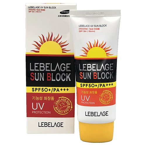 Солнцезащитный крем Lebelage Sun Block SPF50+/ Pa+++