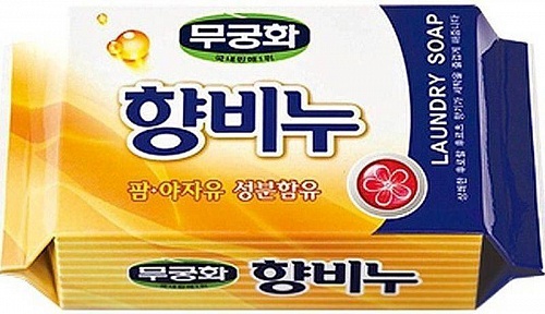 Мыло хозяйственное ароматизирующее для стирки и кипячения ароматизирующее Mukunghwa Laundry Soap