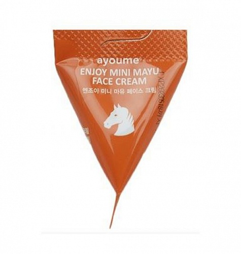 Крем для лица с лошадиным жиром Ayoume Enjoy Mini Mayu Face Cream