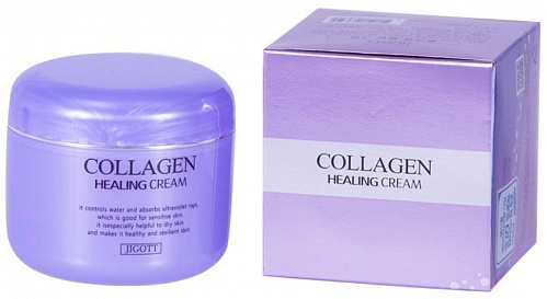 Крем с коллагеном Jigott Collagen Healing Cream