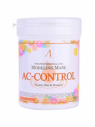 Маска альгинатная для проблемной кожи, акне (банка) Anskin Original AC Control Modeling Mask