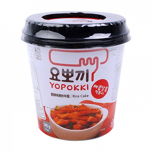 Рисовые клецки с остро-сладким соусом Sweet &amp; Spicy Topokki