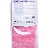 Мочалка для тела массажная Kai Supper Bubble средней жесткости, розовая, 30×100 см Kai 0