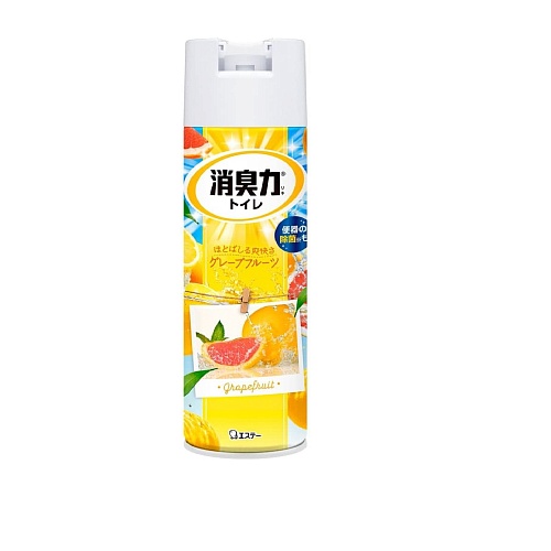 Освежитель воздуха для туалета аэрозоль «Сочный грейпфрут» ST SHOSHU RIKI