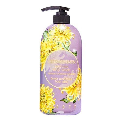 Парфюмированный гель для душа с экстрактом хризантемы Jigott Chrysanthemum Perfume Body Wash