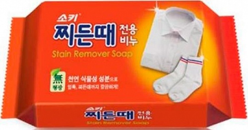 Мыло хозяйственное против пятен для застирывания, стирки и кипячения детского и взрослого белья Mukunghwa Sokki Stain Remover Soap