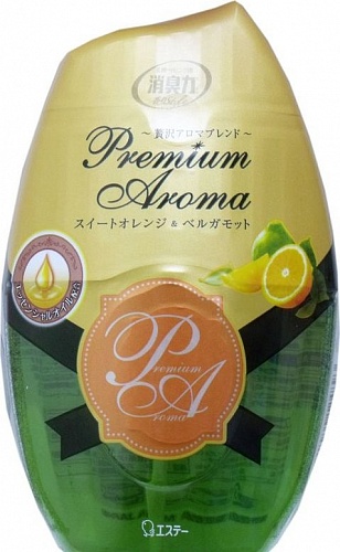 &amp;quot;ST&amp;quot; &amp;quot;Shoushuuriki&amp;quot; Жидкий дезодорант – ароматизатор для комнат с ароматом сладкого апельсина и бергамота 400 мл