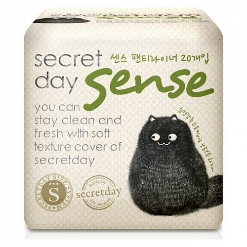 Ультратонкие дышащие органические  прокладки Secret Day secretday sense