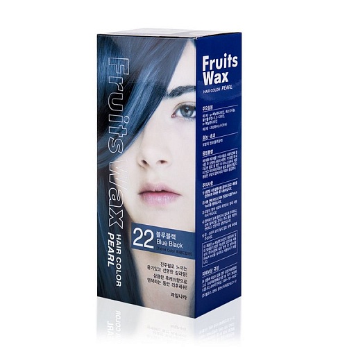 Краска для волос на фруктовой основе Welcos Fruits Wax Pearl Hair Color #22