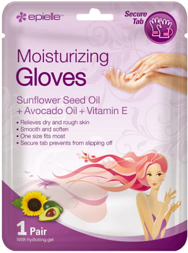 Увлажняющие перчатки для сухой кожи рук Epielle Moisturizing Gloves