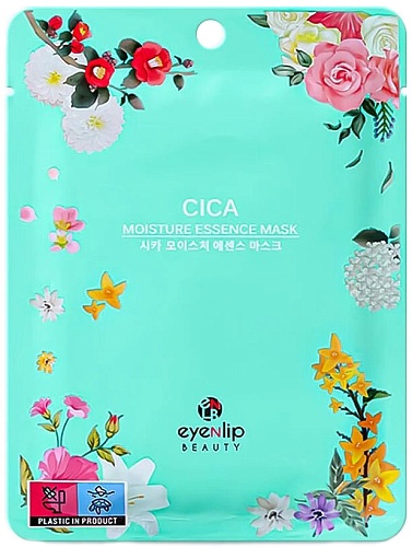 Маска на тканевой основе с экстрактом центеллы азиатской Eyenlip Moisture Essence Mask # Cica