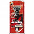 Мужской бритвенный станок с тройным лезвием Feather Safety Razor F-System &amp;quot;Samurai Edge&amp;quot; (+1 кассета)