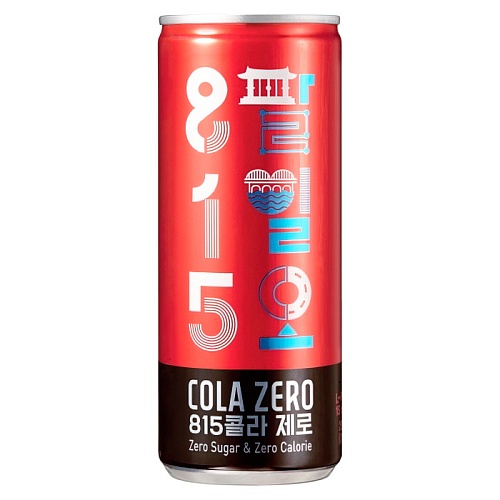 Напиток газированный Woongjin 815 Cola Zero