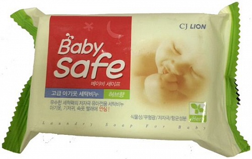 Мыло для стирки детского белья  с ароматом трав Cj Lion &amp;quot;Baby Safe&amp;quot;