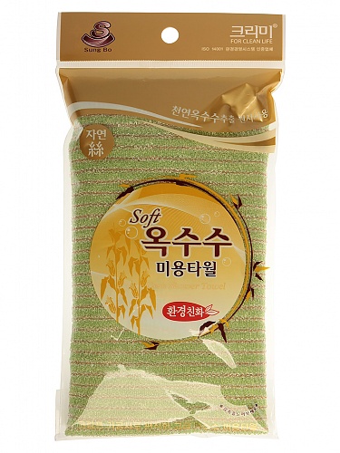 Мочалка для душа Sung Bo Cleamy CLEAN&amp;BEAUTY Corn Shower Towel