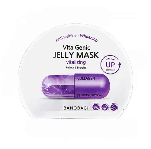 Питательная витаминная тканевая маска BanoBagi Vita Genic Hydrating Jelly Mask Vitalising