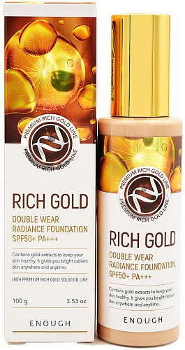 Тональный крем Enough Rich Gold Double Wear Radiance Foundation #21