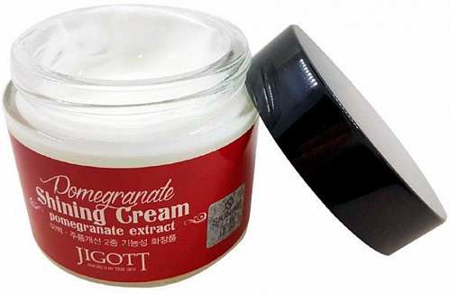Крем с экстрактом граната для яркости кожи Jigott Pomegranate Shining Cream