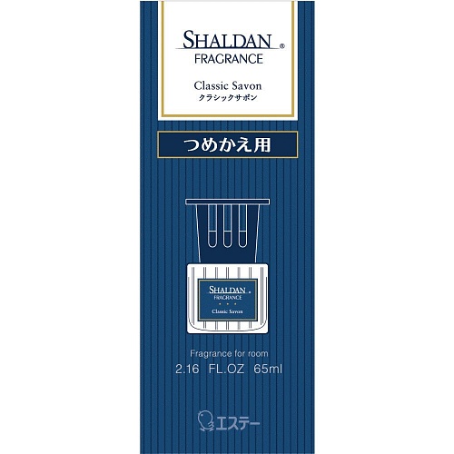 ST Освежитель воздуха для комнаты «SHALDAN» «Дорогое мыло ~ Classic Savon» (сменная упаковка - наполнитель + палочки) 65 мл