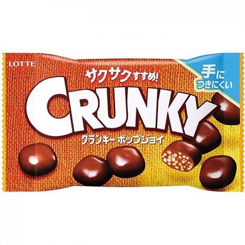 Хрустящие шоколадные шарики Lotte Crunky Pop Joy