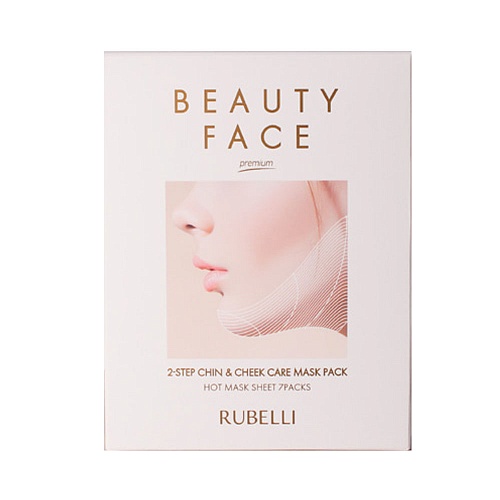 Маска сменная для подтяжки контура лица Rubelli Rubelli Beauty face premium refil