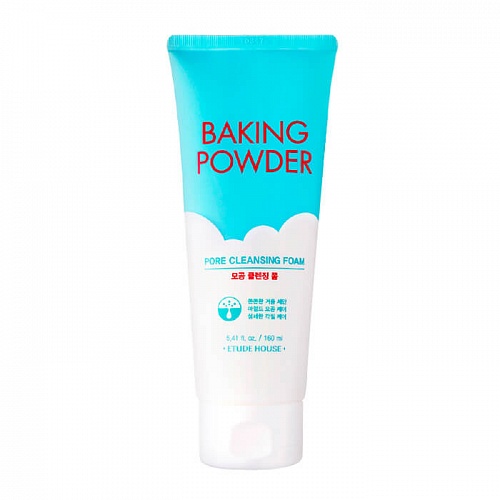 Пенка для лица тройного действия Etude House Baking Powder Pore Cleansing Foam
