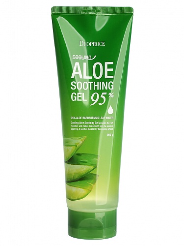 Гель для тела алоэ 95% Deoproce cooling aloe soothing gel