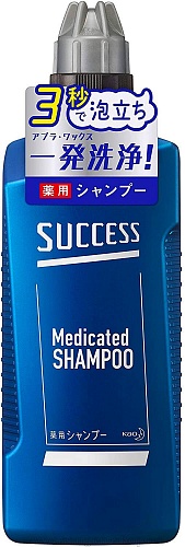 Шампунь для мужчин с лечебными ингредиентами и экстрактом эвкалипта Kao Corporation Success