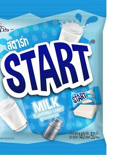 Конфета мягкая с молочным вкусом Boonprasert &amp;quot;Start&amp;quot;