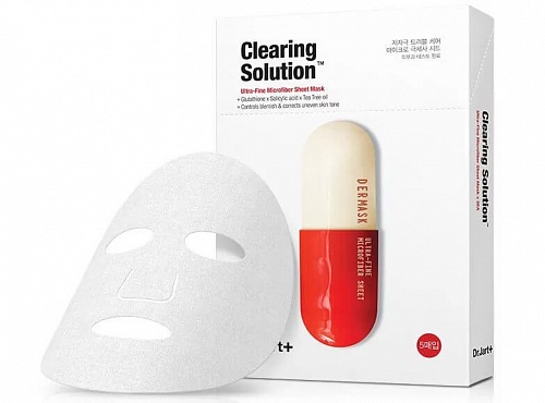 Очищающая тканевая маска для проблемной кожи Dr.Jart+ Clearing Solution mask
