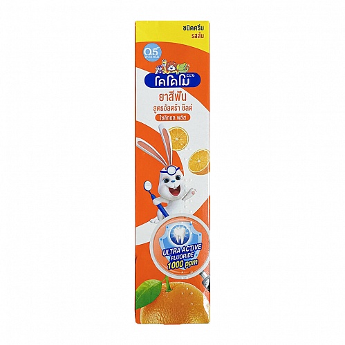 Зубная паста для детей с 6 месяцев с ароматом апельсина, 65 г Lion Thailand Kodomo