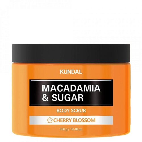 Скраб для тела Kundal Macadamia &amp; Sugar Body Scrub Cherry Blossom