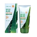 Крем для лица солнцезащитный увлажняющий с экстрактом алоэ Lebelage Moisture Aloe Sun Cream