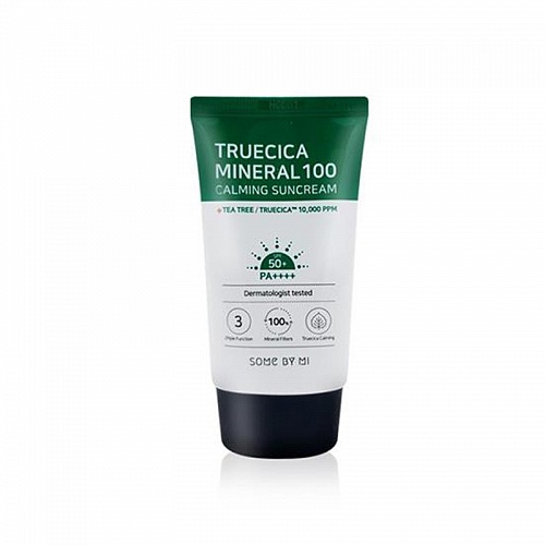 Солнцезащитный крем Some By Mi ruecica Mineral 100 Calming Suncream SPF50 PA++++