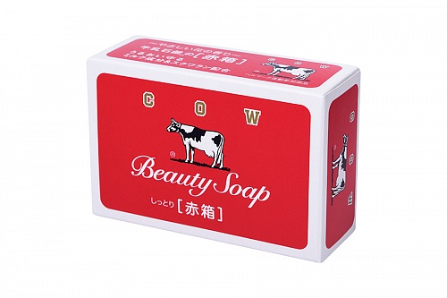 Мыло туалетное молочное с ароматом цветов Gyunyu Sekken Kyoshin Beauty Soap