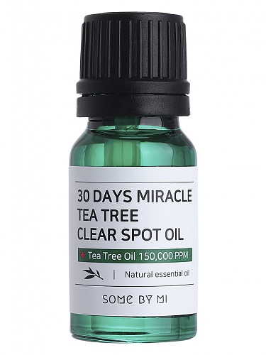 Точечное средство для проблемной кожи Some By Mi Miracle tea tree clear spot oil