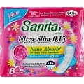 Супервпитывающие ультратонкие гигиенические прокладки Sanita Dry&amp;Fit Ultra Slim