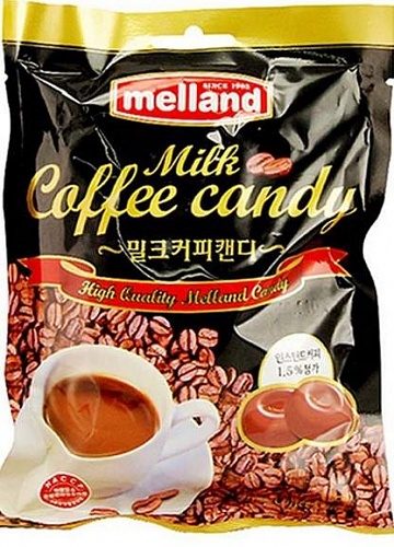 Карамель кофе с молоком Melland Milk Coffee Candy