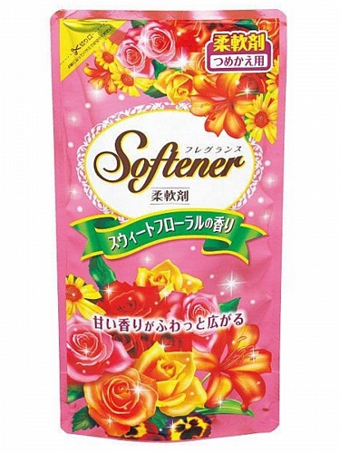 Кондиционер для белья Nihon Detergent с нежным цветочным ароматом